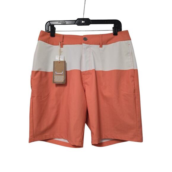 NWT Vast Men Boardshorts Creamsicle Orange White Size 32, 34 Swim Surf Waterboar - Picture 1 of 6